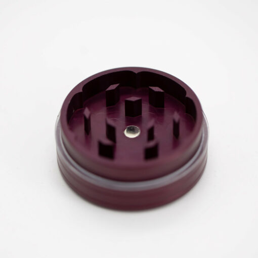 Shop Two-Part Aluminium Grinder - Gloss Purple (40mm) in australian