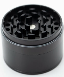 Shop Four-Part Aluminium Grinder - Gloss Black (75mm) in australian