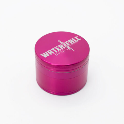 Shop Four-Part Aluminium Grinder - Gloss Pink (75mm) in australian