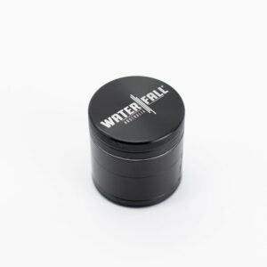 Shop Four-Part Aluminium Grinder with Removable Screen - Gloss Black (43mm) in australian