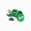 Shop Four-Part Aluminium Grinder with Removable Screen - Gloss Green (43mm) in australian