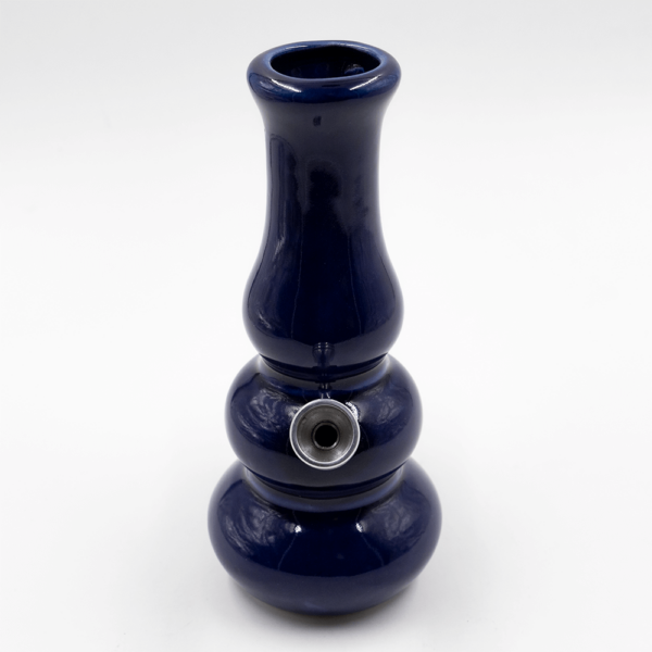 Shop Aladdin Triple Bubble Ceramic Bong - Blue in australian