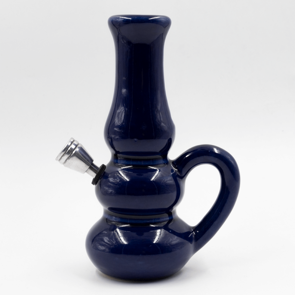 Shop Aladdin Triple Bubble Ceramic Bong - Blue in australian