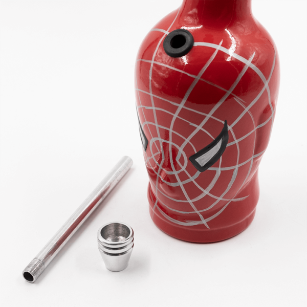 Shop Red Super Mask Ceramic Bong in australian