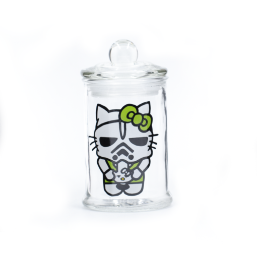 Shop Badass Stash Jar - Gas Mask Kitty (150ml) in australian