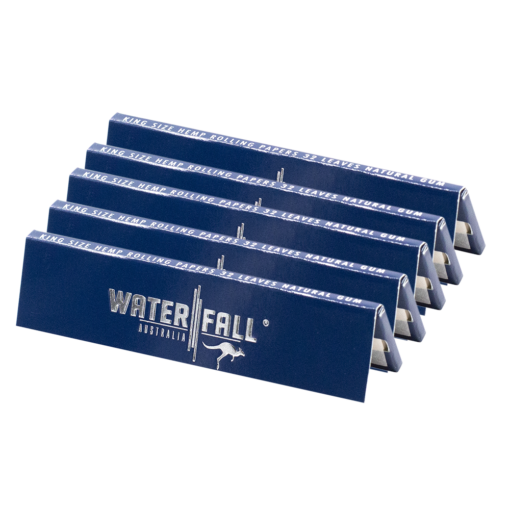 Shop WATERFALL | BOX OF 25 HEMP KS SLIM PAPERS in australian