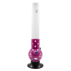 Shop Lilac Bubble Acrylic Bong - Purple in australian