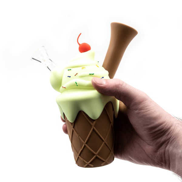 Shop Ice Cream Silicone Bong in australian