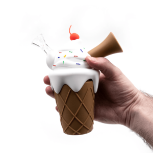 Shop Ice Cream Silicone Bong in australian