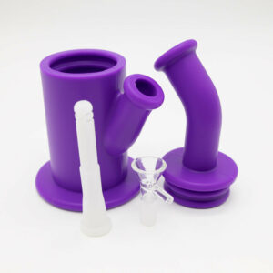 Shop Fuel Up Silicone Bong - Purple in australian