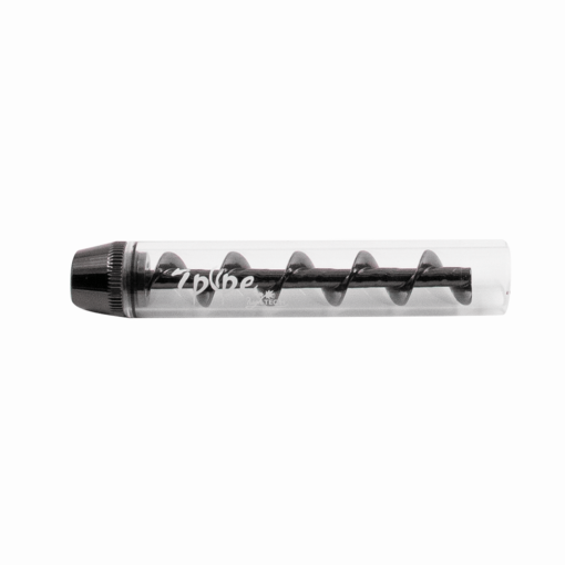 Shop PIPE- GLASS TWIST PIPE - BLACK in australian