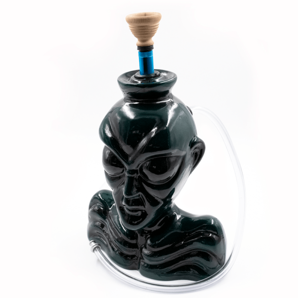 Shop Alien Ceramic Hose Bong - Dark Green in australian