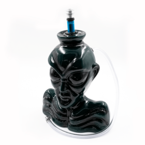 Shop Alien Ceramic Hose Bong - Dark Green in australian