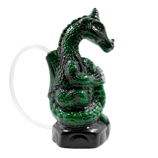 Shop Dragon Ceramic Hose Bong - Green in australian