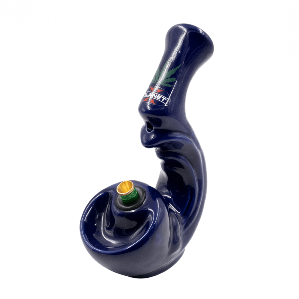 Shop Sherlock Gripper Ceramic Bong - Blue in australian