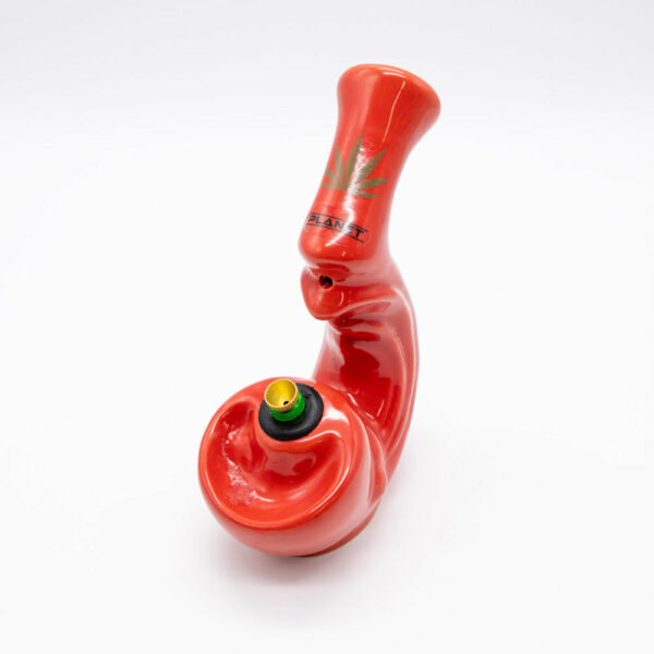 Shop Sherlock Gripper Ceramic Bong - Red in australian