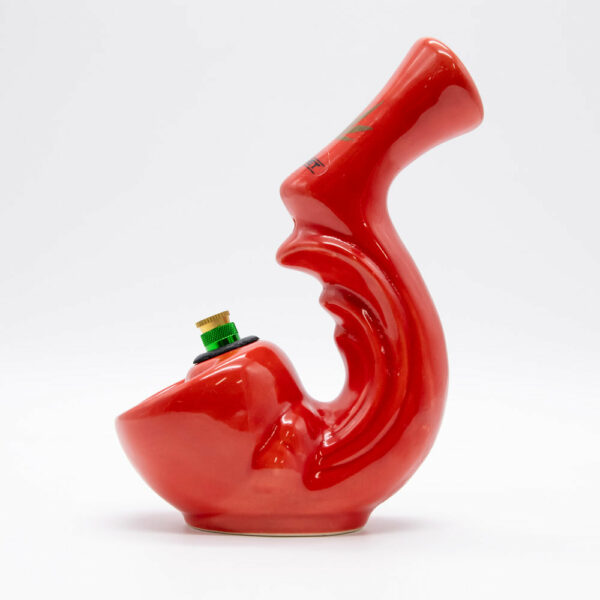 Shop Sherlock Gripper Ceramic Bong - Red in australian