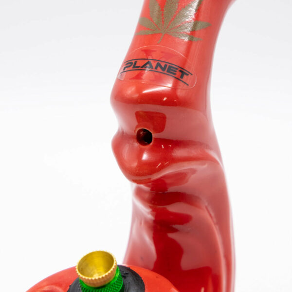 Shop Sherlock Gripper Ceramic Bong - Red in australian