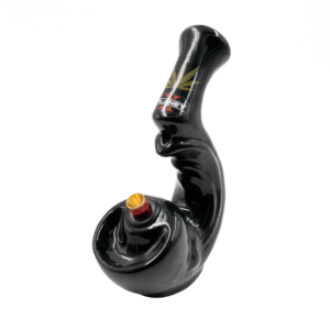 Shop Sherlock Gripper Ceramic Bong - Black in australian