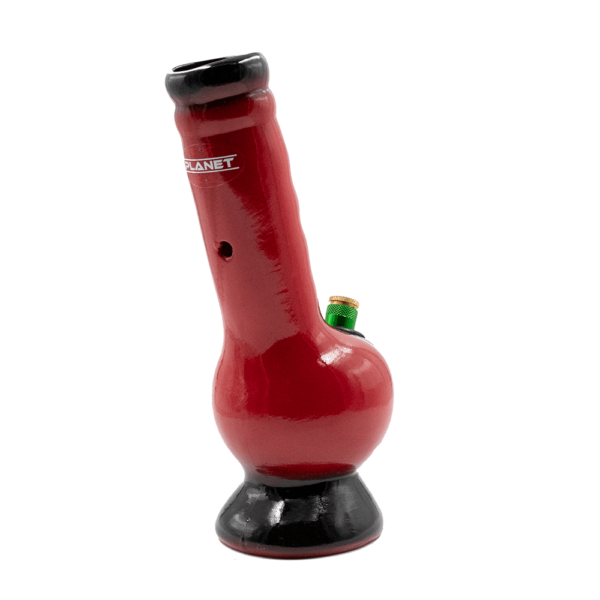 Shop Bubble Ceramic Bong - Dark Red in australian