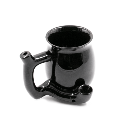 Shop Coffee Mug Black Ceramic Pipe in australian