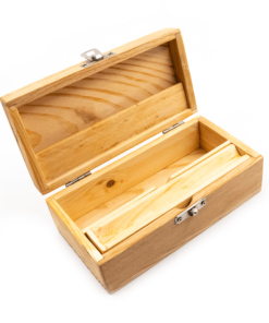 Shop Waterfall Recycled Wood Rolling Box - Medium in australian