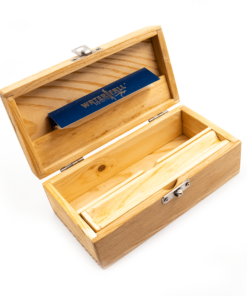 Shop Waterfall Recycled Wood Rolling Box - Medium in australian