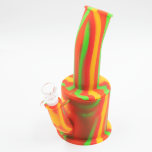 Shop Bent Short Stack Silicone Bong in australian