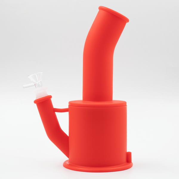 Shop Bent Short Stack Silicone Bong in australian