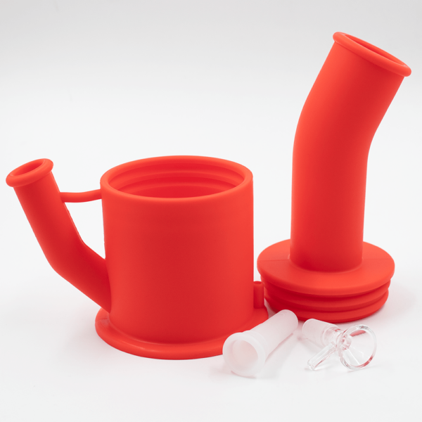 Shop Bent Short Stack Silicone Bong in australian