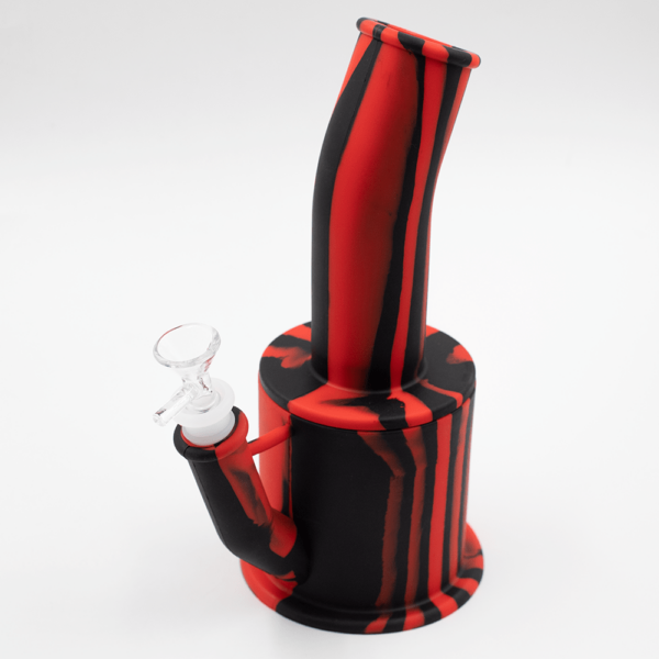 Shop Bent Short Stack Silicone Bong in australian