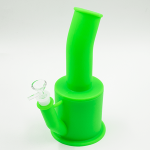 Shop Bent Short Stack Silicone Bong in australian