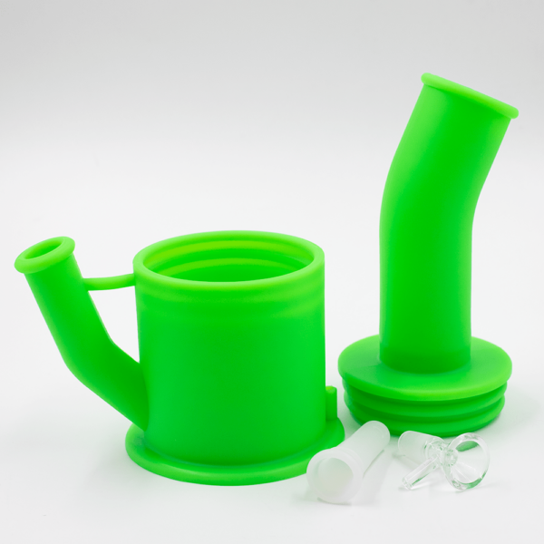 Shop Bent Short Stack Silicone Bong in australian