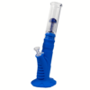 Shop Glass Perc Silicone Bong - Blue in australian