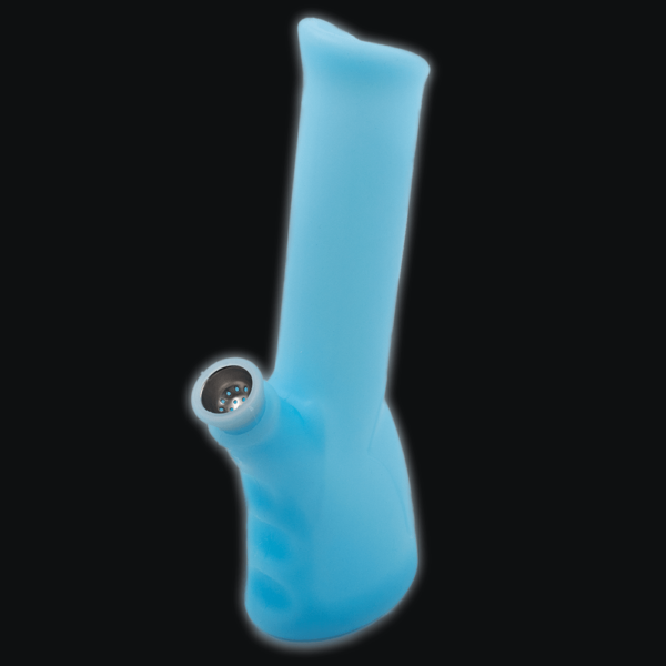 Shop Gripper Glow Silicone Bong - Blue in australian