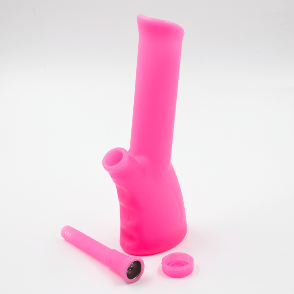 Shop Gripper Glow Silicone Bong - Pink in australian