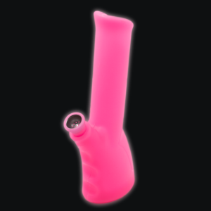 Shop Gripper Glow Silicone Bong - Pink in australian