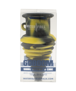 Shop Gobdom Silicone Mouthpiece - Yellow/Black in australian