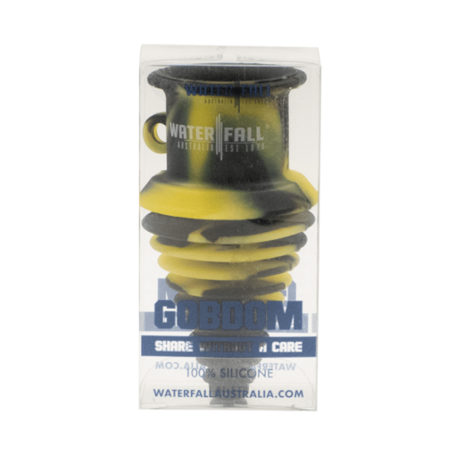 Shop Gobdom Silicone Mouthpiece - Yellow/Black in australian