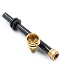 Shop Standard Anodised Brass Screw-In Cone & Collar Stem Kit in australian