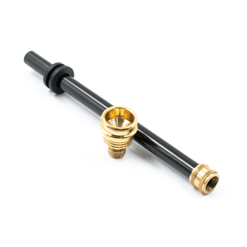 Shop Standard Anodised Brass Screw-In Cone & Collar Stem Kit in australian