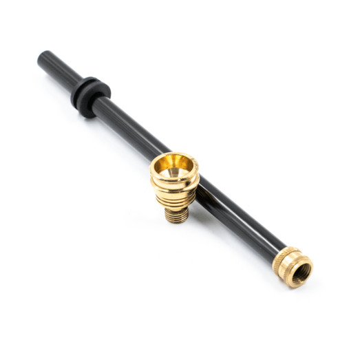 Shop Standard Anodised Brass Screw-In Cone & Collar Stem Kit in australian