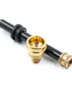 Shop Standard Anodised Brass Screw-In Cone & Collar Stem Kit in australian