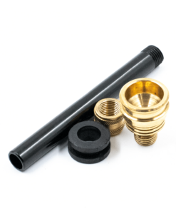 Shop Standard Anodised Brass Screw-In Cone & Collar Stem Kit in australian