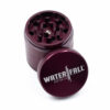 Shop Four-Part Aluminium Grinder with Removable Screen - Gloss Purple (43mm) in australian