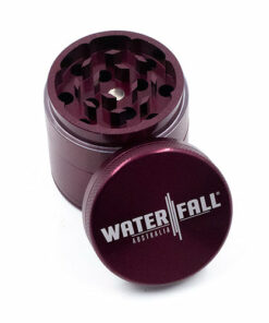 Shop Four-Part Aluminium Grinder with Removable Screen - Gloss Purple (43mm) in australian