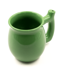 Shop Coffee Mug Green Ceramic Pipe in australian