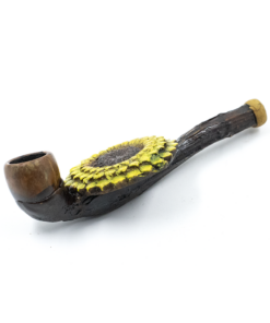 Shop PIPE - SUN FLOWER HAND CRAFTED 12cm in australian