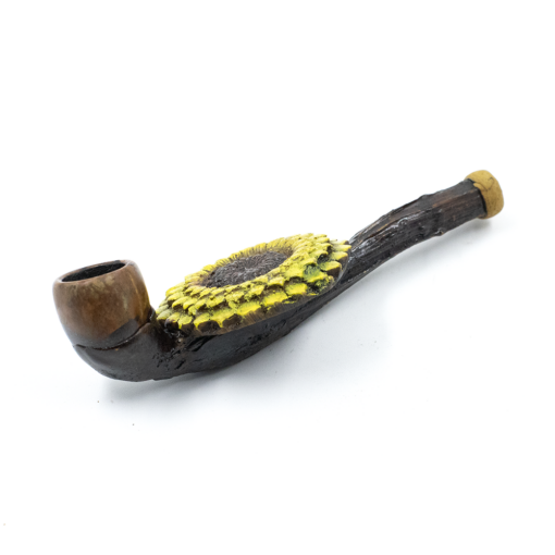 Shop PIPE - SUN FLOWER HAND CRAFTED 12cm in australian