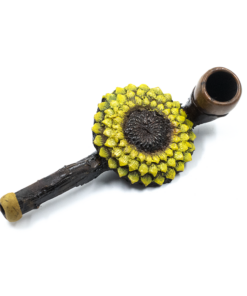 Shop PIPE - SUN FLOWER HAND CRAFTED 12cm in australian